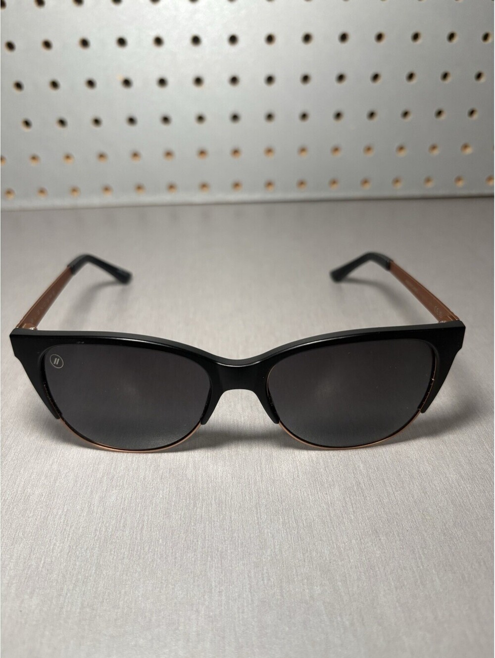 Blenders Sunglasses Americano Black Bronze Polarized Cat Eye Eyewear